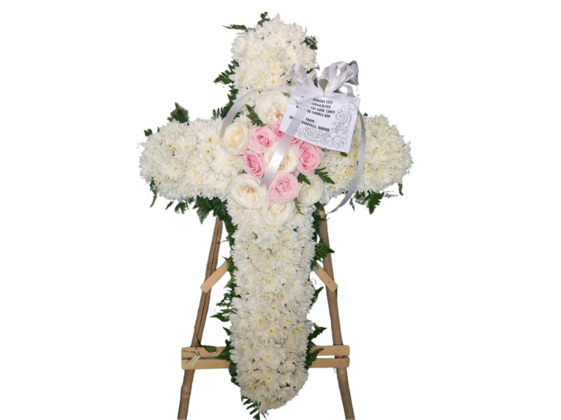 Standing Flower Duka Cita Salib - Duka Cita