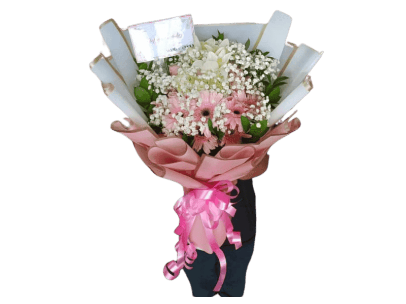 Buket Bunga Cantik Ulang Tahun - Birthday