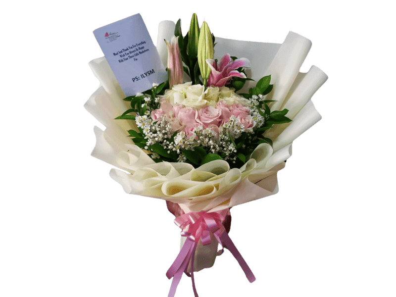 Buket Bunga Campuran Ulang Tahun - Birthday